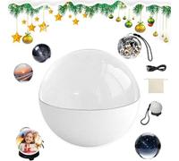 2.76" Crystal Ball Video Player,3D Memory Orb Ball Digital Display Memory Sphere Lamp with Sound,Personalized Electronic Display,Uploadable Videos & Photos,DIY Gift for Anniversary,Birthday