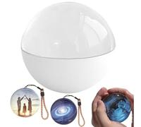 2.76" Crystal Ball Video Player Supports WiFi, 3D Memory Orb Ball Digital Display Memory Sphere Lamp with Sound, Uploadable Videos & Photos, Personalized Gift for Birthday Anniversary Xmas