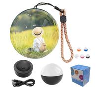 2.76" Memory Orb Ball,3D Crystal Ball Video Player,Memory Sphere Lamp with Sound,Personalized Uploadable Videos & Photos,Gift for Couples Friends Anniversary Birthday Christmas