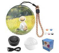 2.76" Memory Orb Ball,3D Crystal Ball Video Player,Memory Sphere Lamp with Sound,Personalized Uploadable Videos & Photos,Gift for Couples Friends Anniversary Birthday Christmas