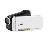 2.7K Digital Camera for Photography Video, 48MP Handheld DV Camera Vlogging Camcorder for Beginners, 18x Digital Zoom, 3 Inch Rotatable Screen, Fill Light, Traveling Selfie Camera