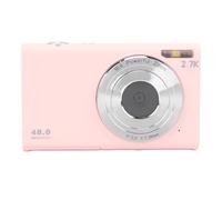 2.7K UHD 48MP Autofocus Digital Camera, 16x Digital Zoom Vlogging Camera for Adult Beginner, IPS Screen, Anti Shake Function, Fill Light (Pink)