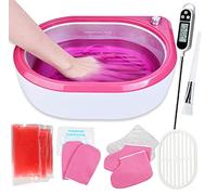 2.7L Paraffin Wax Machine Moisturizing Paraffin Bath Hand Therapy Warmer Kit for Smooth and Soft Hands Feet Skin Salon Spa Paraffin Equipment Rapid Heating Easy to Use