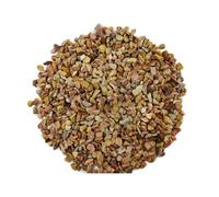 2.7lbs Mexican Beach Pebbles, 3/8 Inch Small Decorative River Rocks for Indoor Plants, Succulents, Vases, Fish Tanks, Aquariums, Garden Landscaping, Home Decor, and Outdoor Paving (Yellow, 2.7lbs)
