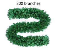 2.7m Green New Year Christmas Garland Wreath Decoration For Home Party Pine Tree Rattan Hanging Ornaments Hanging