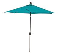 Φ2.7m Large Outdoor Patio Balcony Beach Aluminum Alloy Center Column Garden Parasol, Tiltable, Proof and Waterproof Sun Umbrella, Without Base