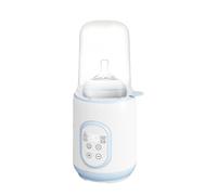 2-7Min Fast Heating Baby Milk Warmer Steriliser, Accurate Temperature Control, Travel Breastmilk Food Warmer, Automatic Shut-Off (Blue)