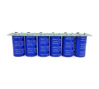 2.7V 500F capacitor 16V83F flat angle electrolytic capacitor with protection board single row