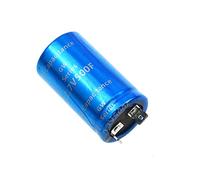 2.7V 500F Farad Capacitor Ultracapacitor 500 Capacitance Vehicle Rectifier Low ESR Super Capacitor High Frequency for Car (2.7V 500F Flat Feet)