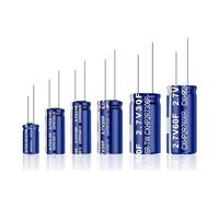 2.7V Capacitor CDA 1F/3.3F/10F/20/25F/60F Vehicle Traveling Data Recorder Reserve Power R-Type(2.7V2.0F 8x12mm)