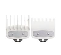 2/8/10Pcs Hair Clipper Cutting Guide Comb Guards 1.5-25mm Limit Comb Tools Kit, Compatible for WAHL, for 46x38mm Cutting Head Hair Clipper(White 2pcs)