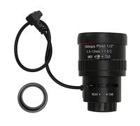 2.8-12mm Manual Zoom Lens 3MP C Mount Industrial Telephoto Lens with Adapter, Large Aperture, Adjustable Length for RPi HQ Camera