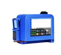 2.8'' Mini Handheld Inkjet Printer With 12.7mm Nozzle For Barcode Batch Date Number Expiry Date Mini Printer Portable Multi-format Printing(Include 2 Cartridges)