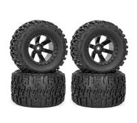2.8" Wheels Tires 12mm Hex Hub For Redcat For Volcano 1/10 Rc Car | 2.8-inch truck tires with 12mm hex hubs deliver all For terrain grip and off-road car performance. RC