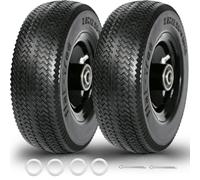 2.80/2..50-4 Flat Free Tires,Black