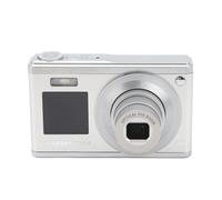 2.88in Digital Camera 60MP 4K Video 10X Optical Zoom IPS Screen with Autofocus Anti-Shake Macro Selfie for Kids Beginners Travel Vlogging (Silver)