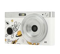2.88in IPS, 50MP, 16X Digital Zoom, 750mAh, HD 4K Vlogging Camera for Teens Students Boys Girls Seniors with Easy to Use Buttons and Built in Fill Light