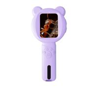 2.8Inch Color Screen Kids Digital Microscope Camera Handheld Magnifier with LED Light for Children Learning Kid Microscope Handheld