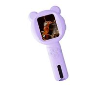 2.8Inch Color Screen Kids Digital Microscope Camera Handheld Magnifier with LED Light for Children Learning Digital Magnifier Kids