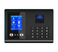 2.8inch Screen Check-in Device Face Biometric Fingerprint Employee Attendance Machine Quick Recognition UK Plug Face Biometric Fingerprint Password Employee Attendance Machine