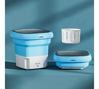 2.8L Mini Portable Washing Machine, Small Foldable Portable Washer with Drain Basket for Underwear,Socks, Towels, Bucket Washer for Apartment,Home Travel Self-Driving Tour ,Camping, Apartment, Dorm