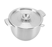 2.8L Stainless Steel Oil Filter Pot, Grease Storage Container with Removable Filter & Lid for Frying Cooking, Large Oil Storage Can for Bacon Drippings (Silver)