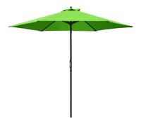 2.8m Patio Sun Umbrella Parasol Outdoor Green BASE NOT INCLUDED