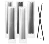 2.8mm Pencil Refills Compatible with Tracer/Pica, 30 Pcs Solid Deep Marker Pencils, Black Refill Replacement for Carpenters Woodworking Architect Building Joiners