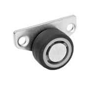2/8PCS for Mini Side Mount Caster Wheels Silent Rubber Furniture Swivel Casters(2pcs)