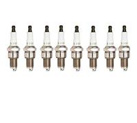2-8Pcs Solid Nut Spark Plug F5Rtc Candle Replace For Renault 7700103502 7700725302 For Subaru 490010033 For Nissan 22401-V1415(8 Pieces F5rtc)