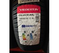 2 (a pair) x 1956515 195/65R15 195 55 15 95V XL Vredestein Quatrac (New)