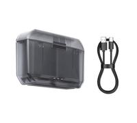 2 Action Camera Battery Charging Fast Recharge Technology for Portable Travel Friendly Battery Charging Case