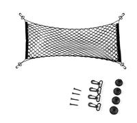 2. Adjustable SUV Cargo Mesh Storage Bag For Child-Safe Luggage Management During Camping And Commutes Car Trunk Mesh Auto Cargo Storage Organizers Net Suv