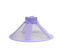 2. Adjustable Ventilation Cone Licking Dog Wounded Cat Recovery Collar Transparent Elizabeth Collar for Pets
