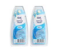 2× Air by W5 LidI | Cotton Fresh - Air Fragranced Gel | 150g Each [Total 300g]