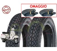 2 Air Chambers + Tires 100/90-10 Scooter Piaggio Vespa Design Michelin 61L