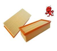 2 Air Filter Fold Paper Absolute Filter Cartridge for Kärcher NT 65/2 Ap