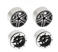 2. Alum Beadlocks For TRX4 For SCX10 For Wraith RR10 1/10 RC Part Upgrade