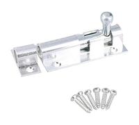 2" Aluminium Door Bolt Security Shed Bathroom Door Slide Dead Lock Catch Latch