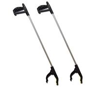 2 Aluminium Grip Jaws, Pliers, Grabber Reachers Pliers with Magnet