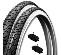 2 American Rooms + Black-White Covers City Bike 24 X 1 3/8