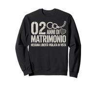 2 Anni Di Matrimonio - Regalo anniversario matrimonio 2 anni Sweatshirt