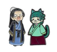2 Apothecary Diary Badge Anime Figures Cute Brooch Pins The Apothecary Diary Cosplay Bag Pins Decoration