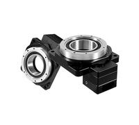 2 arcmin hollow rotary table can equip Nema17 stepper electronic starter ratio 5:1 10:1 hollow rotary platform MQXFCZUX(RN85-15)