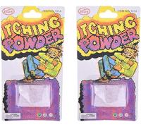 2 Bag Helpful Funny Powder Safe Broken Glass Itching Powder Feminine Powders Ength of Product is 14cm and The Width is 7.5cm