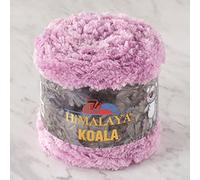 2 Ball/Skein Himalaya Koala Chenille Yarn, 100g/3.5 oz, 100 m/109 yards, 100% Micro Polyester Bulky Chunky Yarn, Baby Yarn, for Amigurumi, Baby Blankets, and Home Decor, 75716