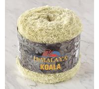 2 Ball/Skein Himalaya Koala Chenille Yarn, 100g/3.5 oz, 100 m/109 Yards, 100% Micro Polyester Bulky Chunky Yarn, Baby Yarn, for Amigurumi, Baby Blankets, and Home Decor, 75722