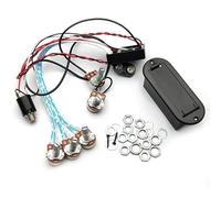 2 Band Pre-wired Active Bass Circuit Active EQ Equalizer Electric Bass Preamp Circuit(3 Band Circuit)