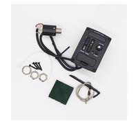 2 Bands EQ Ukulele Guitar Piezo Pickup Equalizer With LED Chromatic Tuner Acoustic Guitar Pickup Accesorios