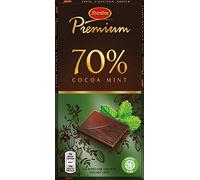 2 Bars x 100g of Marabou Premium Mint - Original - Swedish - Dark Chocolate - 70% Cocoa